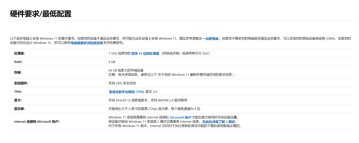 升級Win11最低配置要求是什么？Windows11最低配置要求介紹