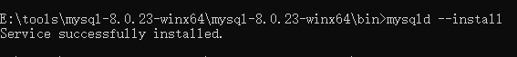 win10下安裝mysql8.0.23 及 “服務(wù)沒有響應(yīng)控制功能”問(wèn)題解決辦法