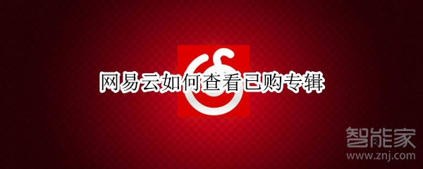 網(wǎng)易云如何查看已購(gòu)專輯