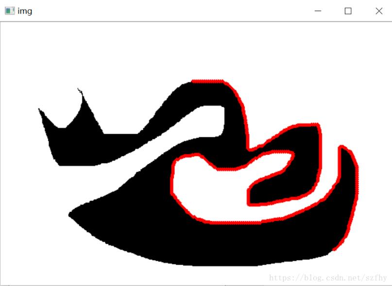 python實現(xiàn)圖像外邊界跟蹤操作