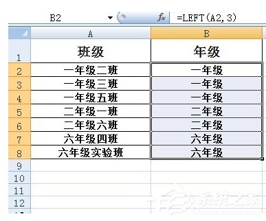 Excel中如何使用Left函數(shù)?