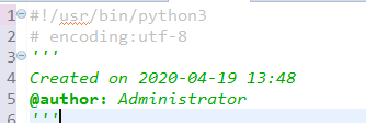 Eclipse配置python默認(rèn)頭過程圖解