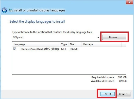 Win8語(yǔ)言包怎么安裝？