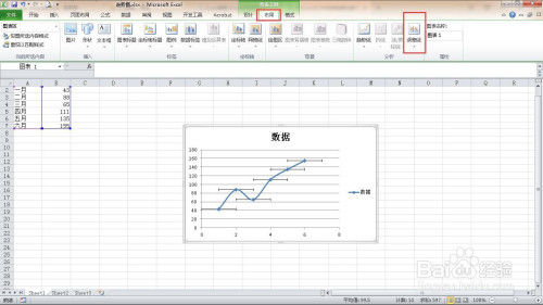 快速設定excel趨勢走勢圖方法分享