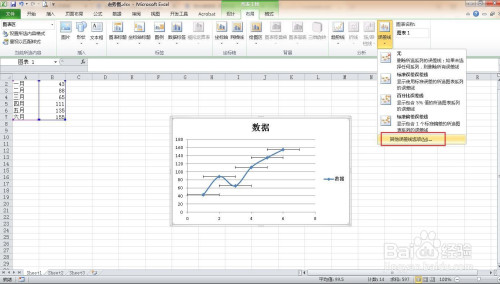 快速設定excel趨勢走勢圖方法分享