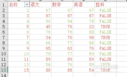 用excel進行隔行變色方法介紹