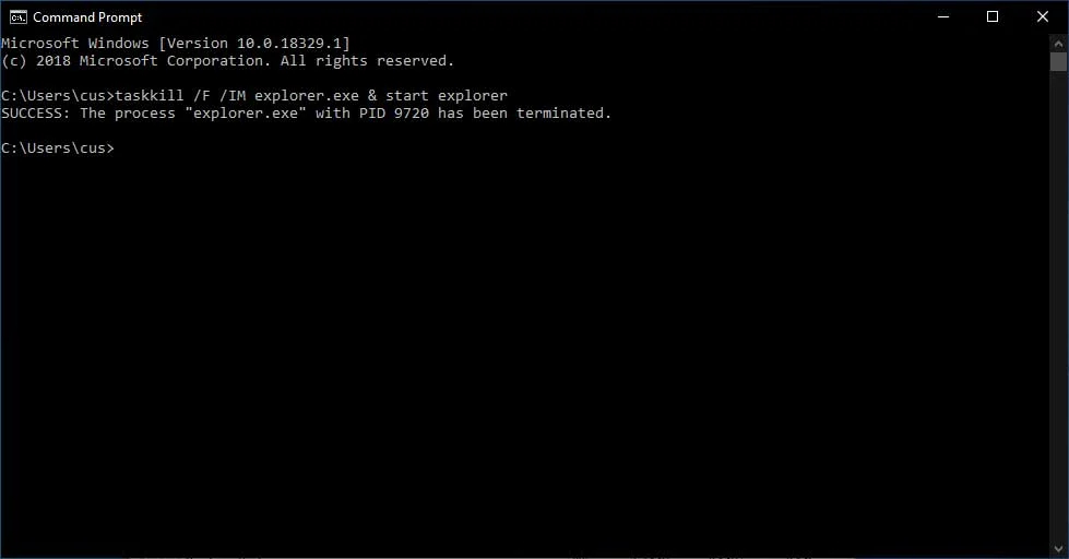Win10系統(tǒng)怎么重新啟動(dòng)Explorer.exe(Windows資源管理器)?