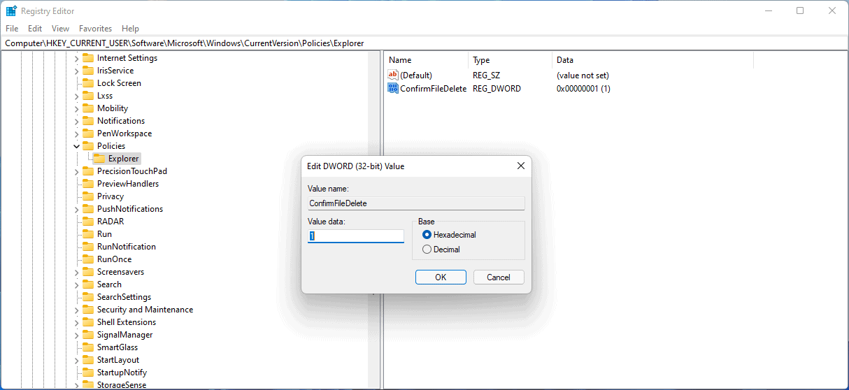 如何在Windows11上啟用文件刪除確認？