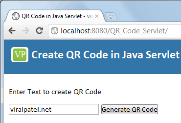 如何使用Java、Servlet創建二維碼