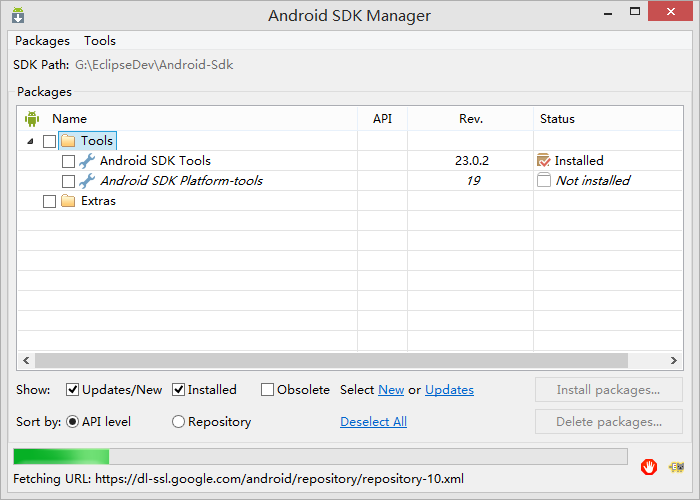 Windows上搭建Android開發環境詳細教程