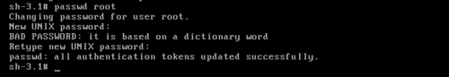 Linux恢復(fù)root密碼的方法兩則