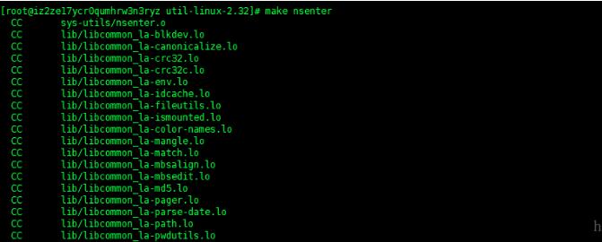 Docker 使用nsenter工具進(jìn)入容器的操作