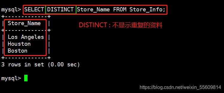 MySQL一些常用高級SQL語句