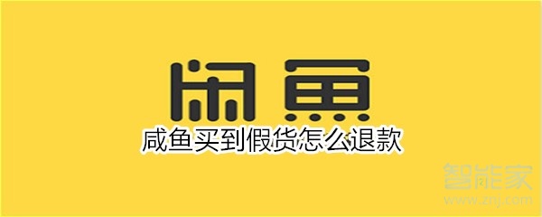 咸魚(yú)買(mǎi)到假貨怎么退款