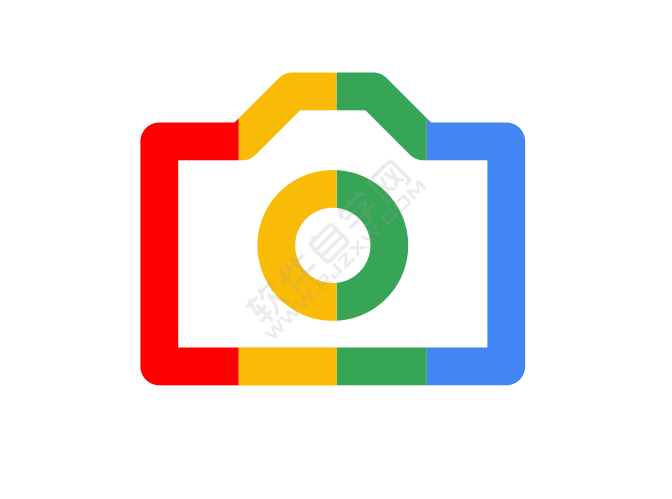 corelDRAW設計google風格照相機圖標