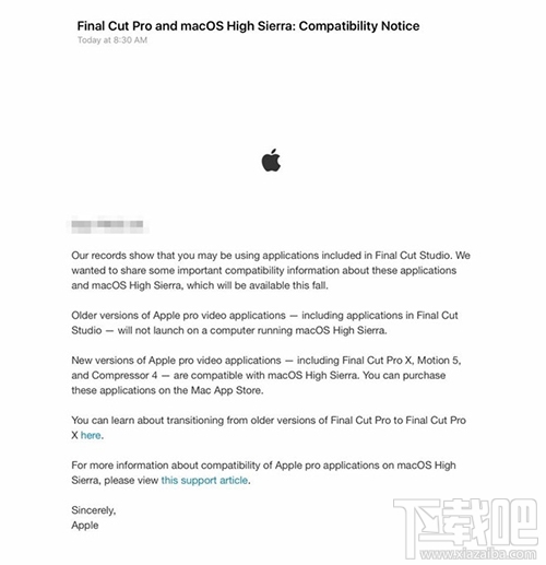 哪些專業(yè)應(yīng)用兼容macOS High Sierra？哪些專業(yè)應(yīng)用不兼容macOS High Sierra