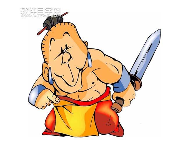 ai怎么畫(huà)武俠人物