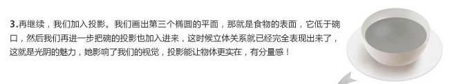 PS繪制光亮的白色陶瓷碗碟