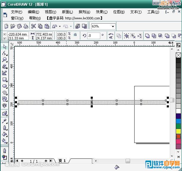 CorelDraw怎么教你制作包裝中的環形花邊圖案